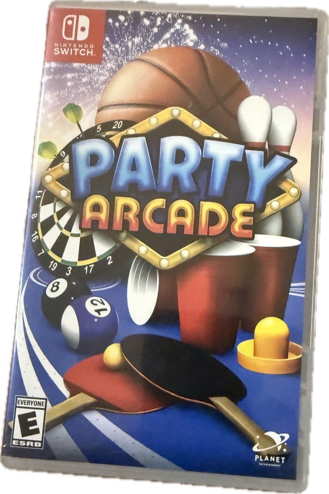 Planet Entertainment Party Arcade Nintendo Switch Game ESRB E-Everyone