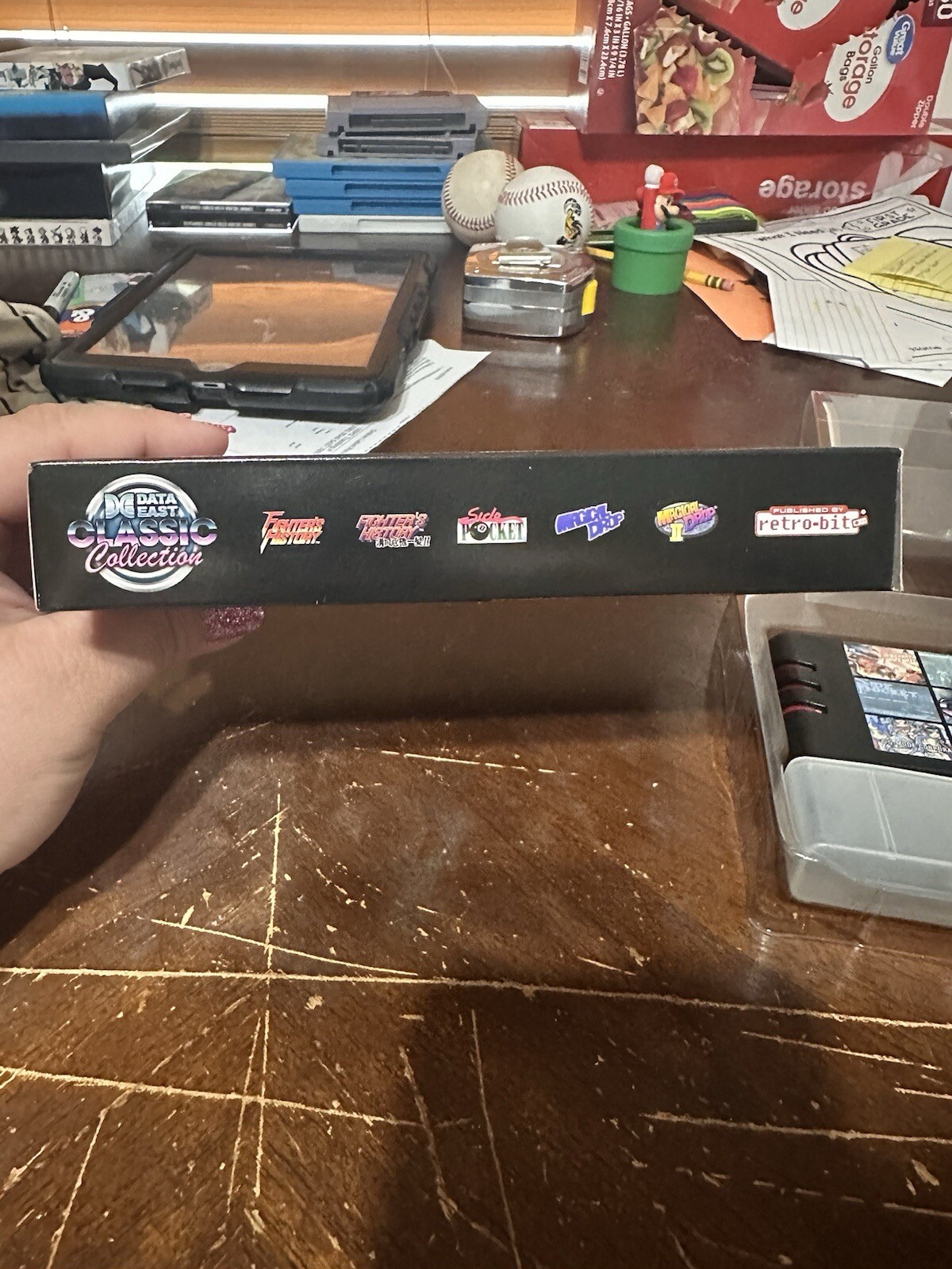 Data East Classic Collection 16 BIT 5-in-1 Cartridge SNES