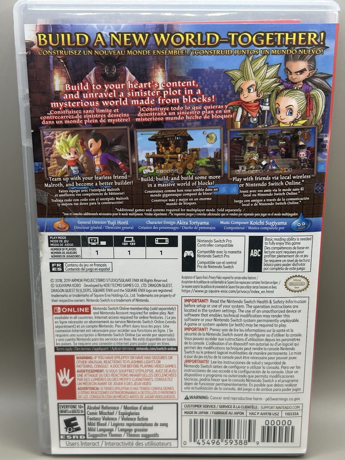 Dragon Quest Builders 2, Disgaea 5 & 6💫Nintendo SwitcH | RPG LOT BUNDLE
