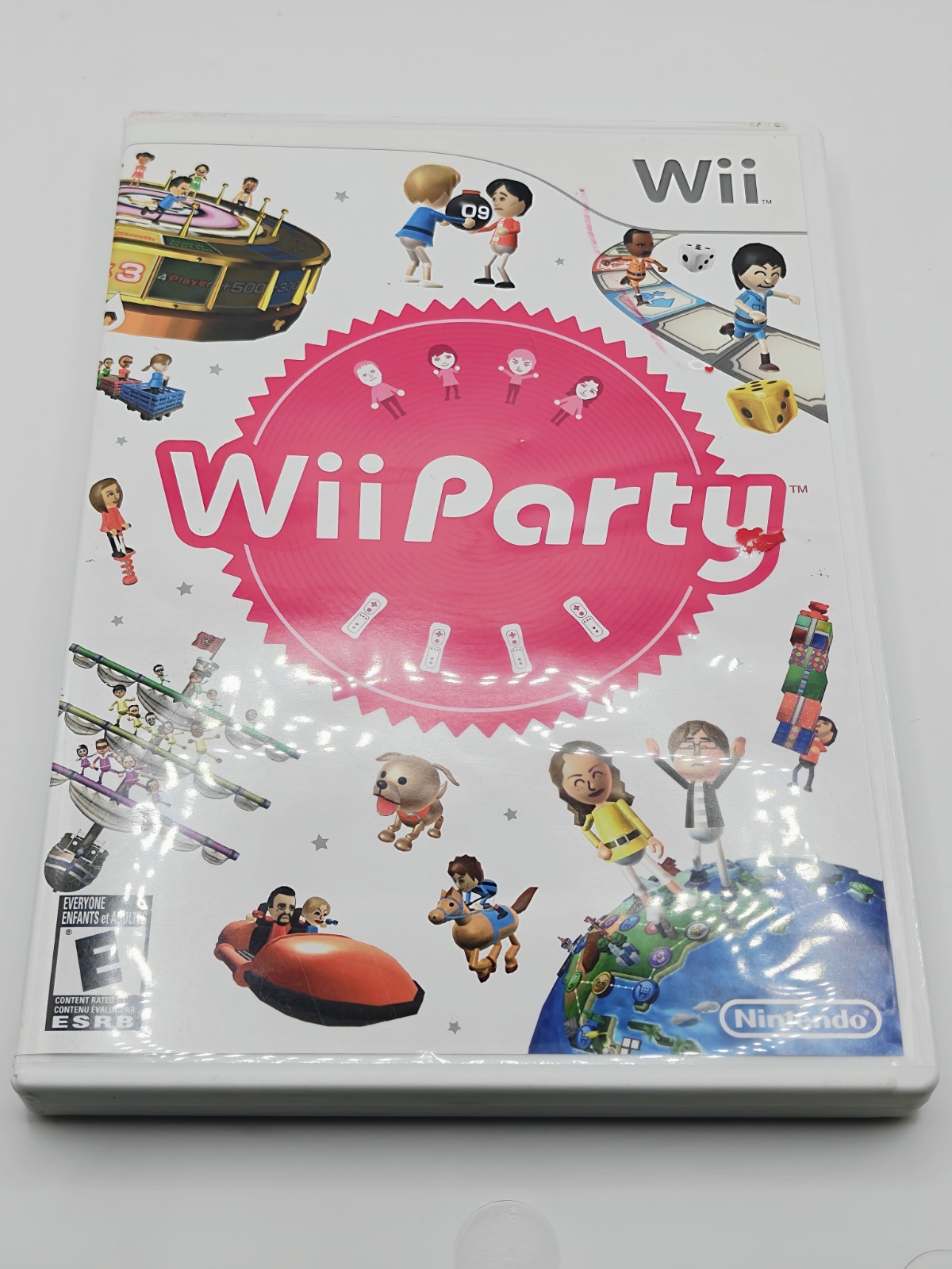 Wii Party (Nintendo Wii, 2010) FULLY Complete CIB Authentic. Tested. Working.