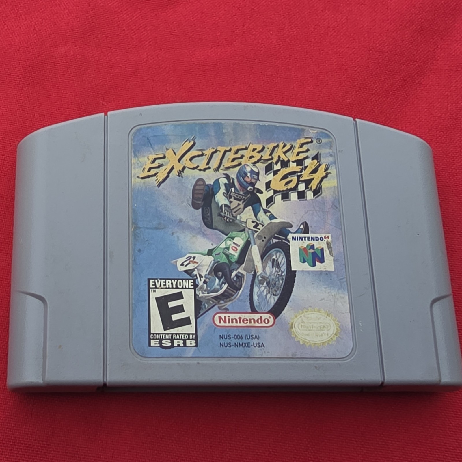 Excitebike 64 Nintendo 64 N64 Game Cart Only Authentic Tested & Working