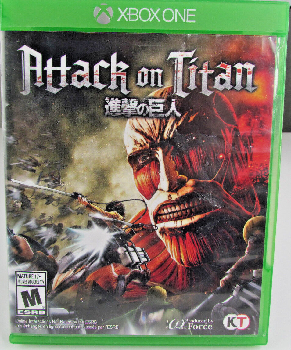Attack on Titan (Microsoft Xbox One, 2016) Tested! ~ FREE Shipping FAST!