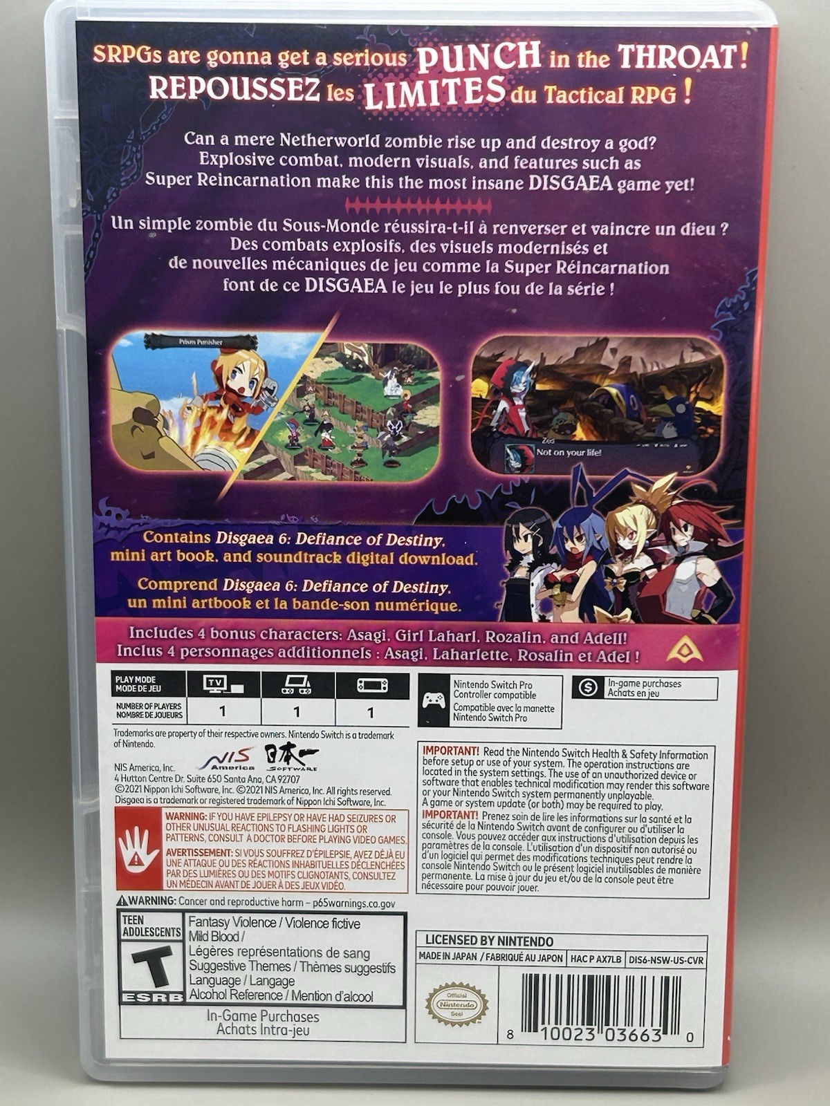 Dragon Quest Builders 2, Disgaea 5 & 6💫Nintendo SwitcH | RPG LOT BUNDLE