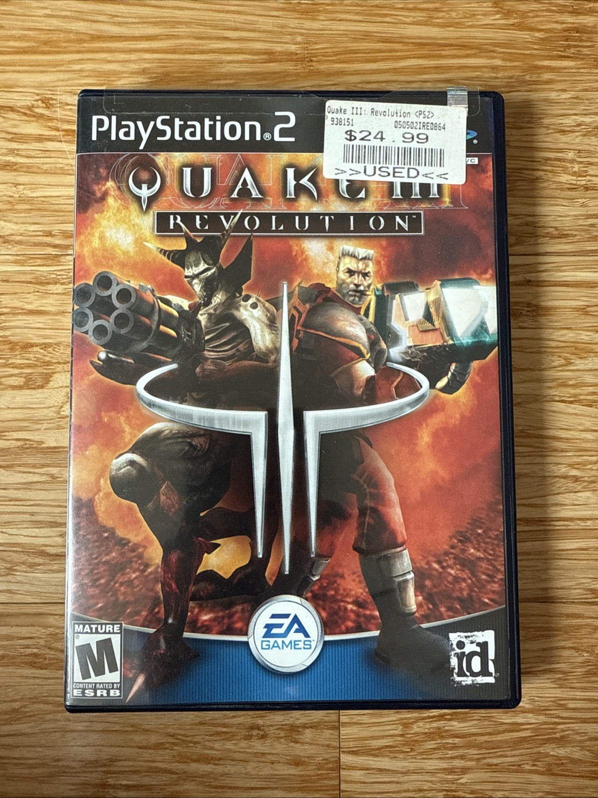 Quake III 3 Revolution (Sony PlayStation 2, 2001) PS2, No Manual