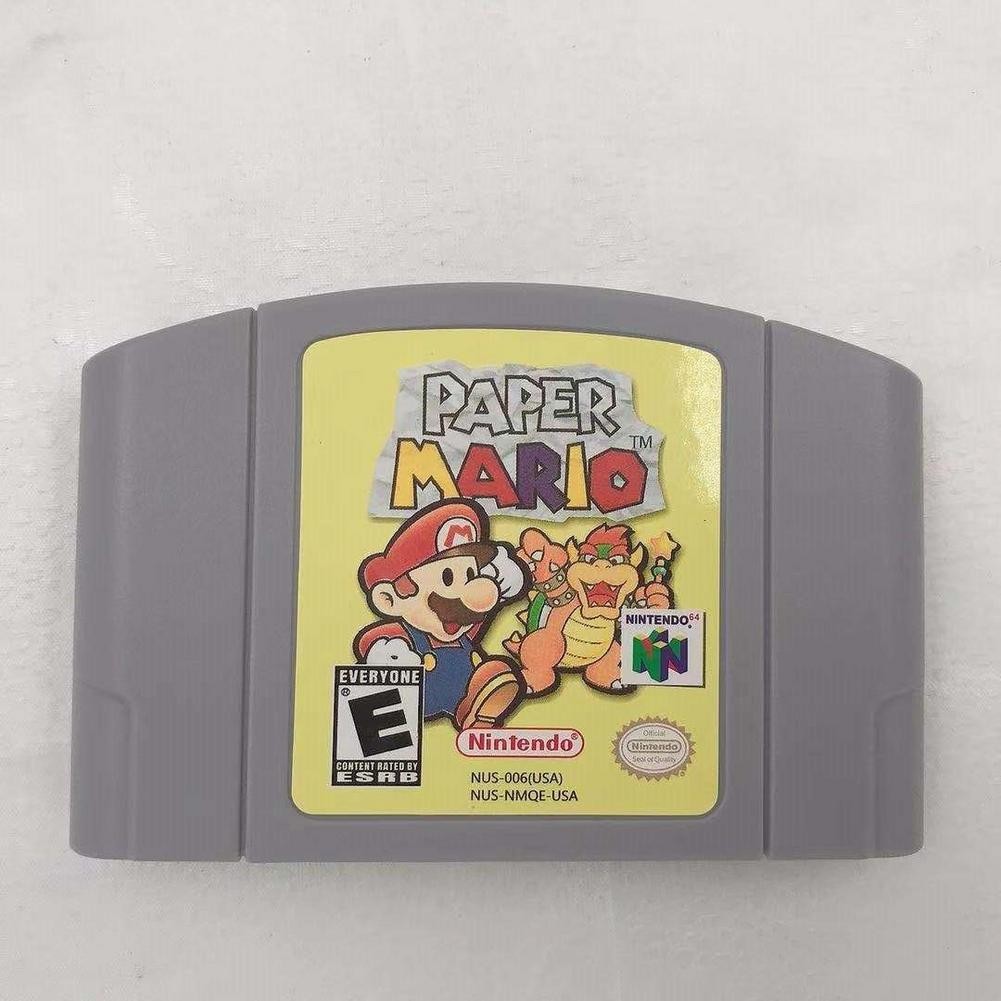 Paper Mario – Nintendo 64 (N64) Perfect addition Tested and working