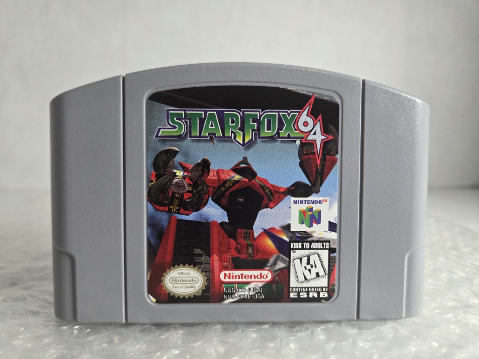 Star Fox 64 N64 Nintendo 64 1997 N64 Authentic Cartridge Only Tested Cleaned OEM
