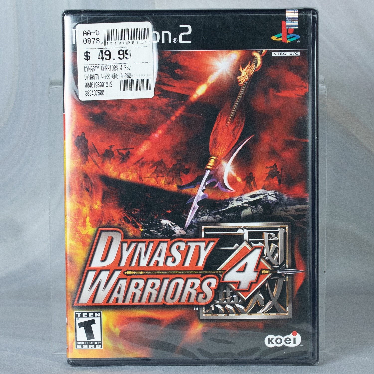 DYNASTY WARRIORS 4 PS2 SEALED PlayStation 2 2003