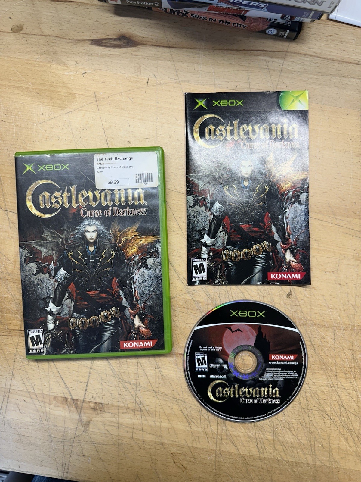 Castlevania: Curse of Darkness (Microsoft Xbox, 2005) Complete CIB – Tested