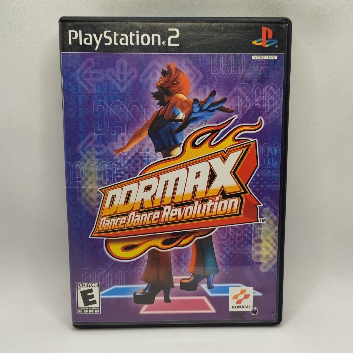 DDRMAX Dance Dance Revolution PlayStation 2 PS2 Complete Manual Reg Card Tested