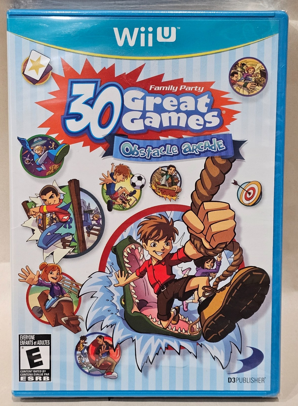 Family Party 30 Great Games Obstacle Arcade (Nintendo Wii U) – New, Sealed