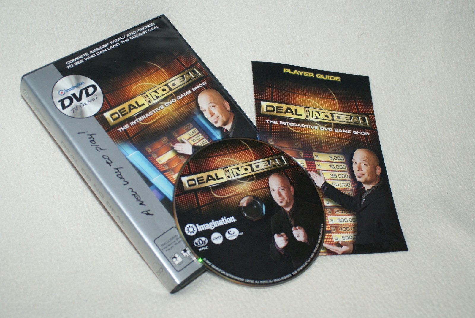 Imagination ”Deal or No Deal” DVD TV Game- Used/VG