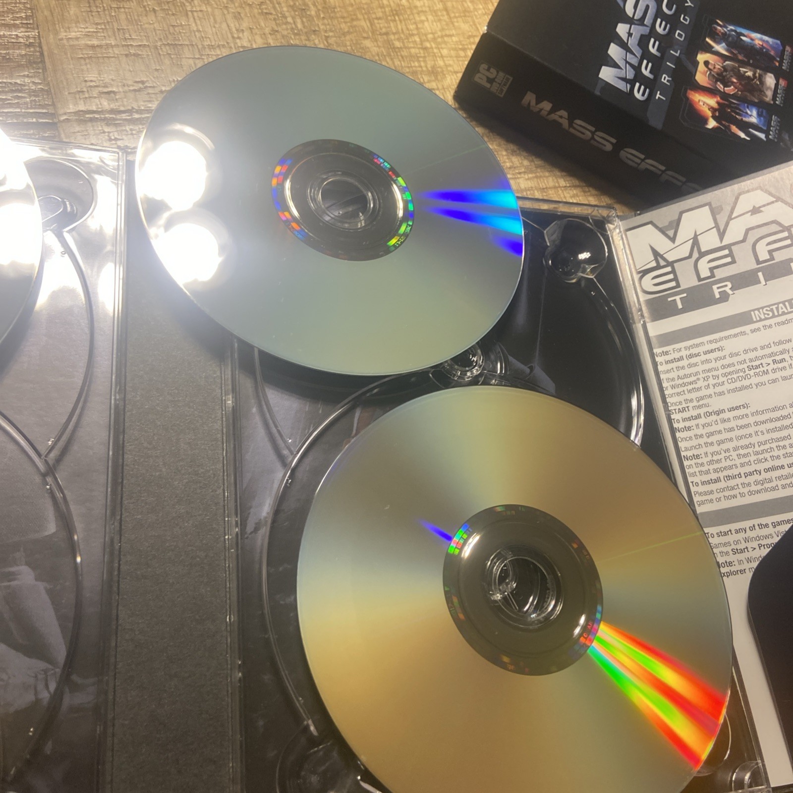 Mass Effect Trilogy PC DVD Complete Set BioWare EA UnTested Activation Code