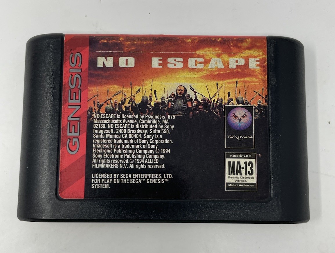No Escape (Sega Genesis, 1994)