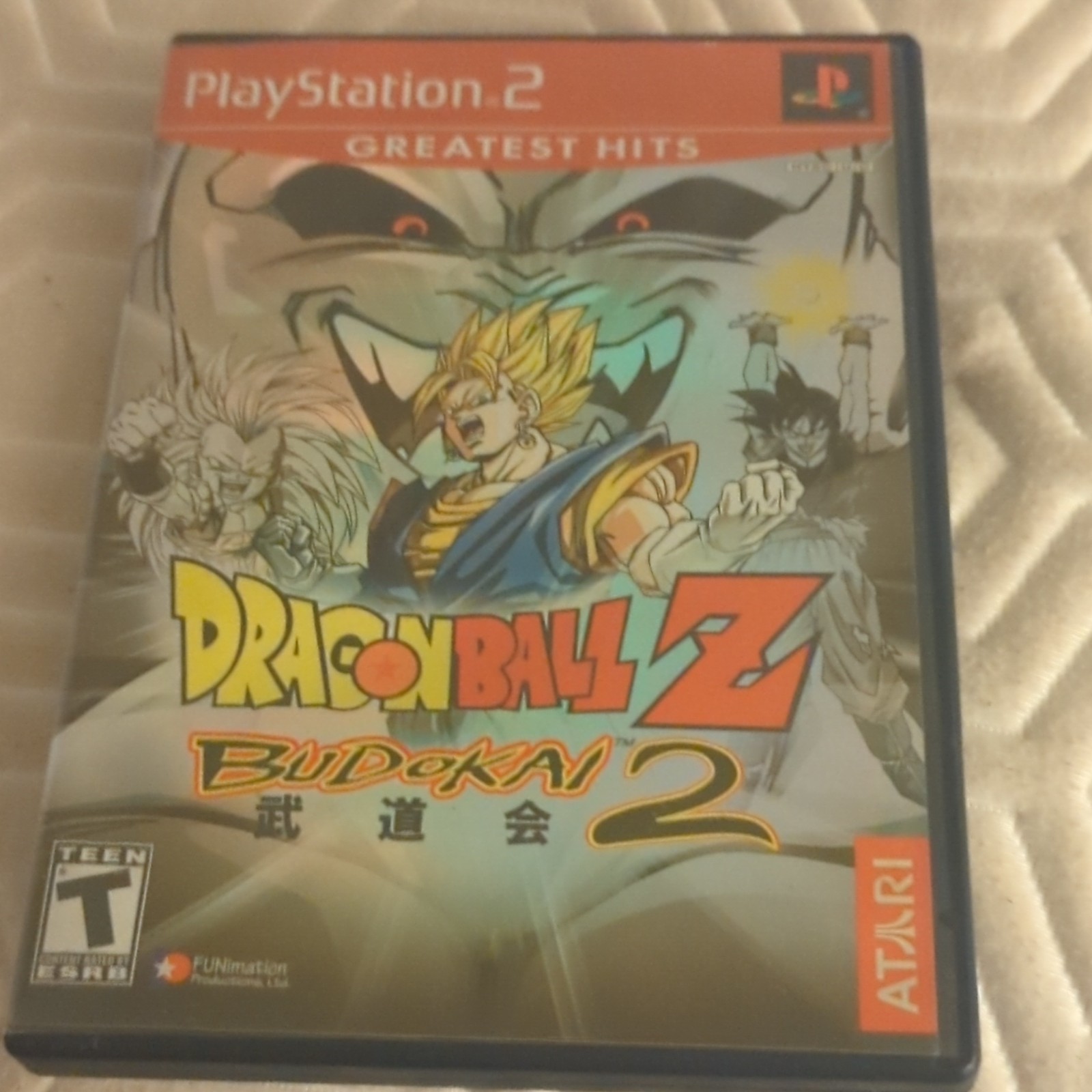 Atari Dragon Ball Z: Budokai 2 Greatest Hits Sony PlayStation 2 PS2 T