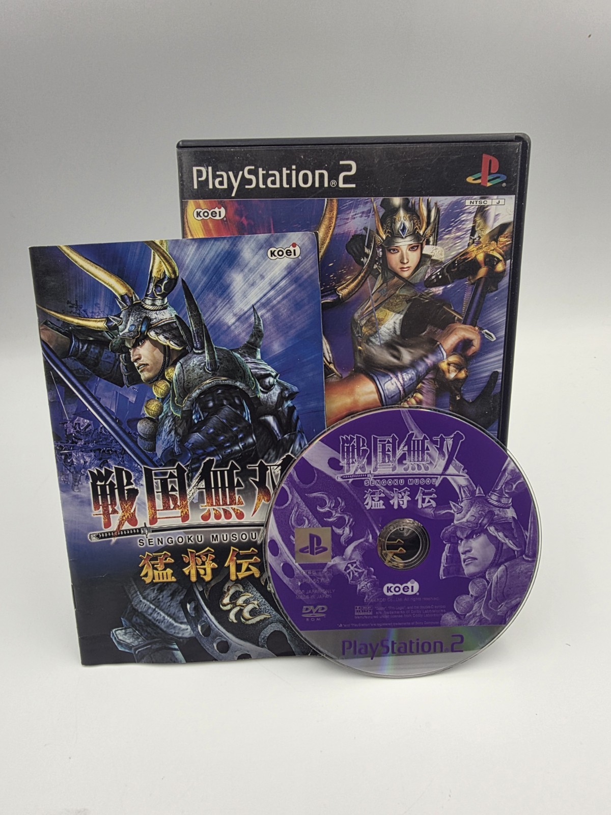 Sengoku Musou: Moushouden (Sony PlayStation 2, 2004) | Japanese Import