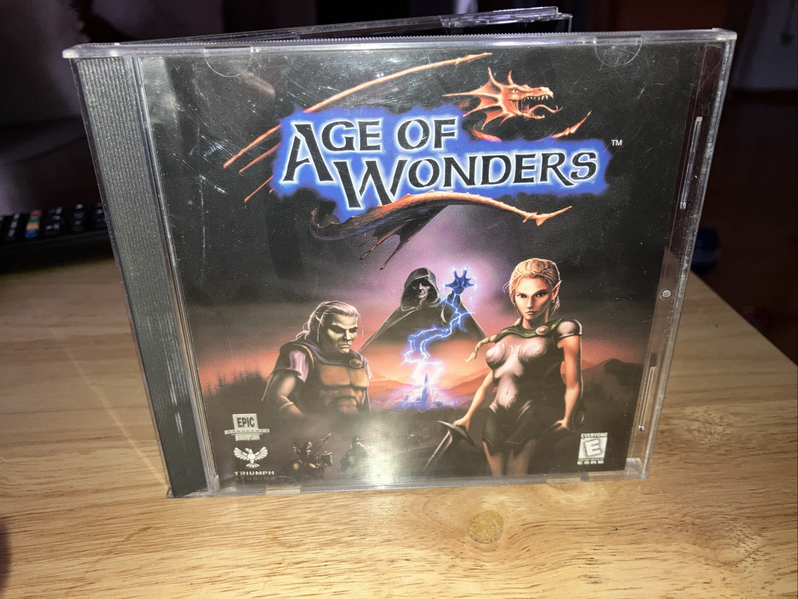 Age of Wonders (PC, 1999) Case And Working Game