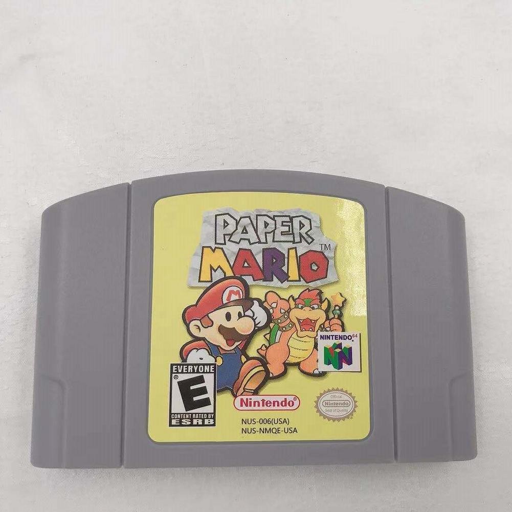 Paper Mario – Nintendo 64 (N64) Perfect addition Tested and working