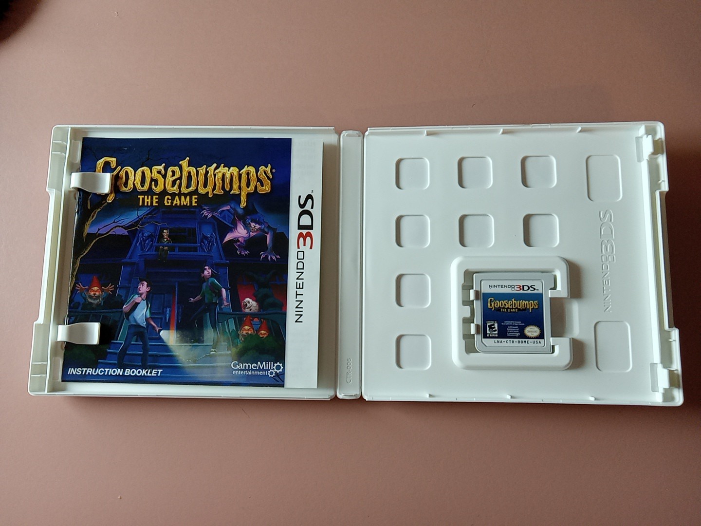 Goosebumps The Game Nintendo 3DS 2015 Complete With Manual CIB