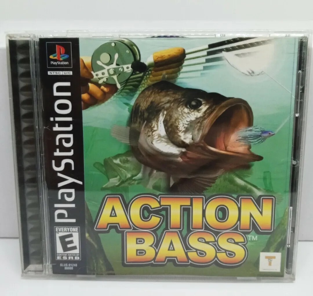 Sony PlayStation PS1 | Action Bass | Complete In Box CIB Tested FREE SHIPPING