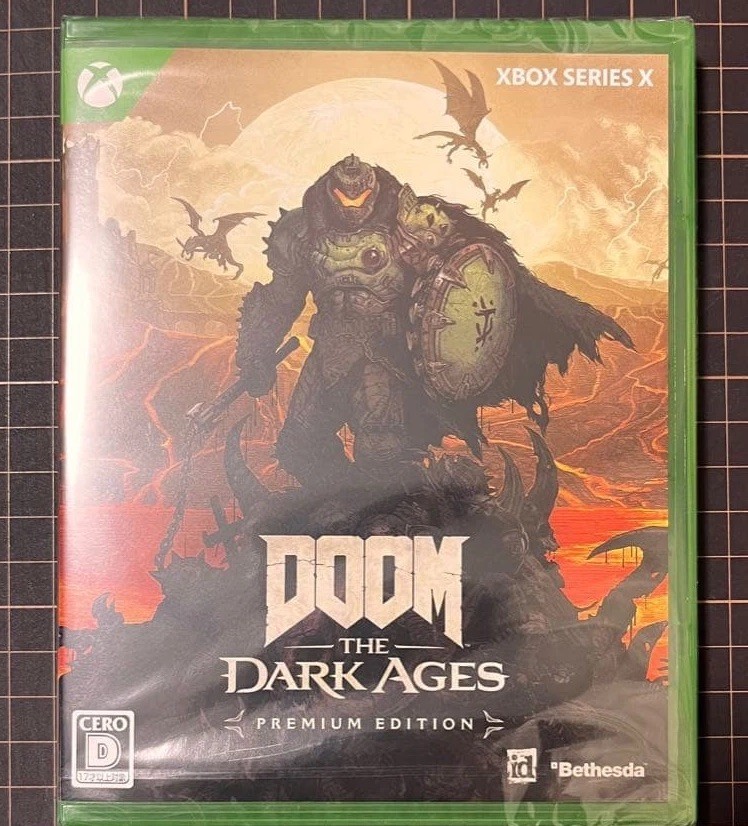 DOOM The Dark Ages Collector’s Bundle Xbox only software No figure New
