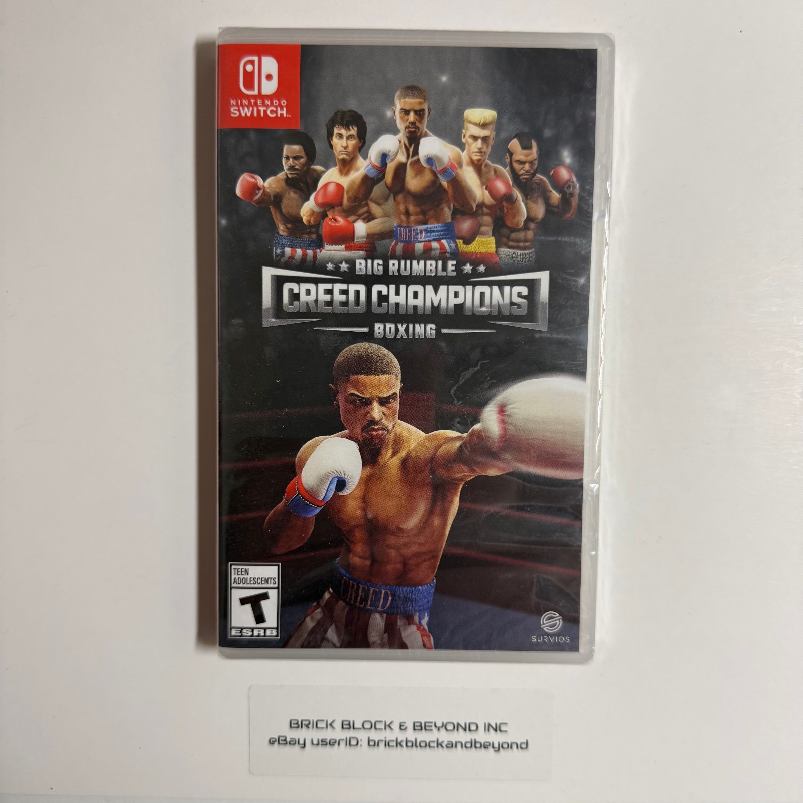 Nintendo Switch Big Rumble Boxing Creed Champions New Sealed