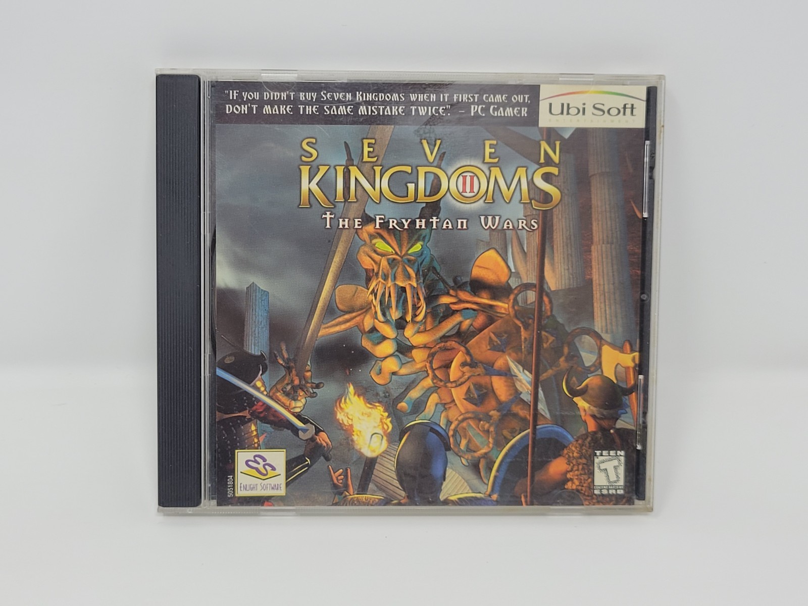 Seven Kingdoms The Fryhtan Wars Pc – CD ROM Video Game T-Teen Ubisoft