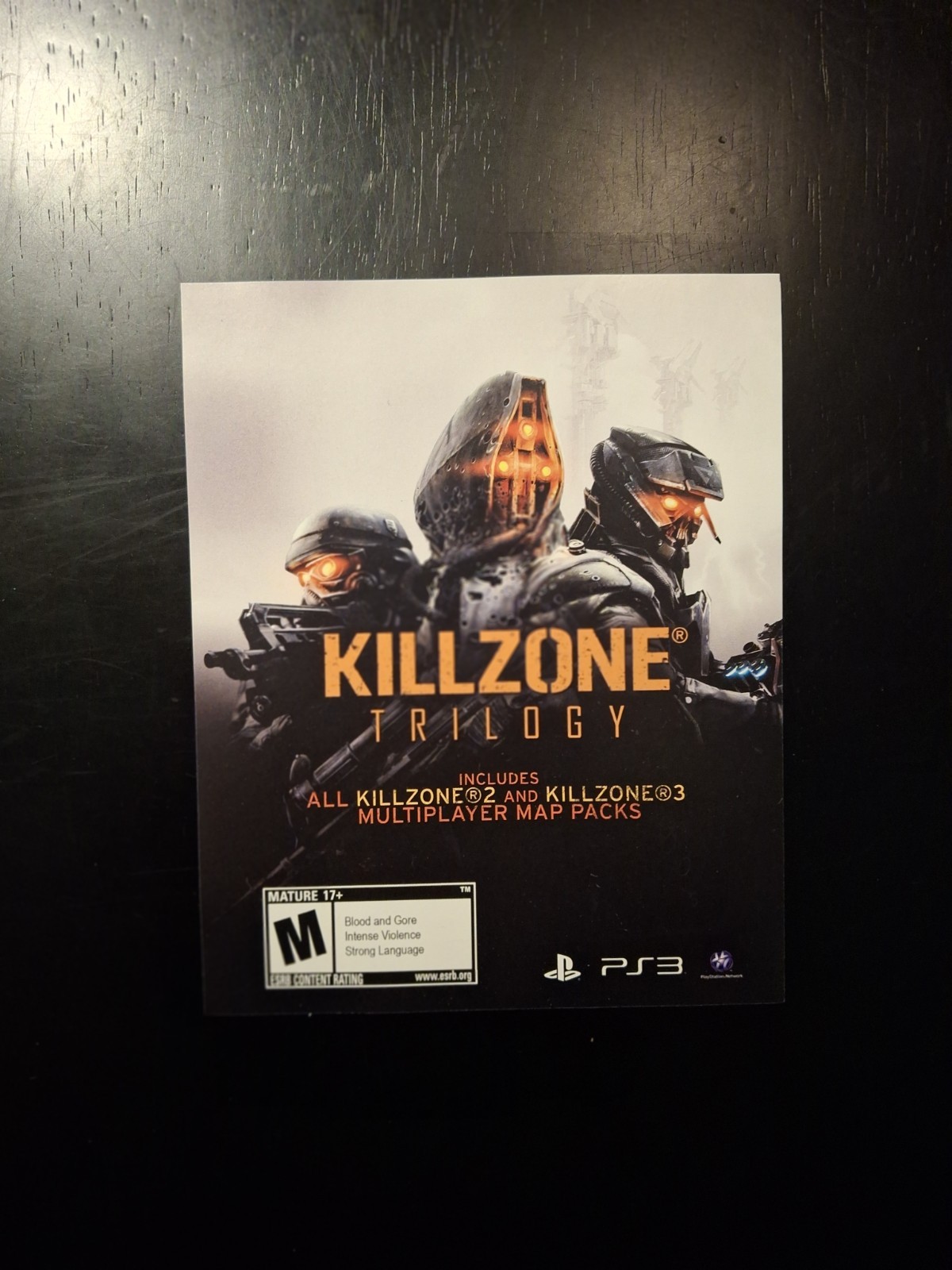 Sony Playstation 3 PS3 Killzone Trilogy (Complete)