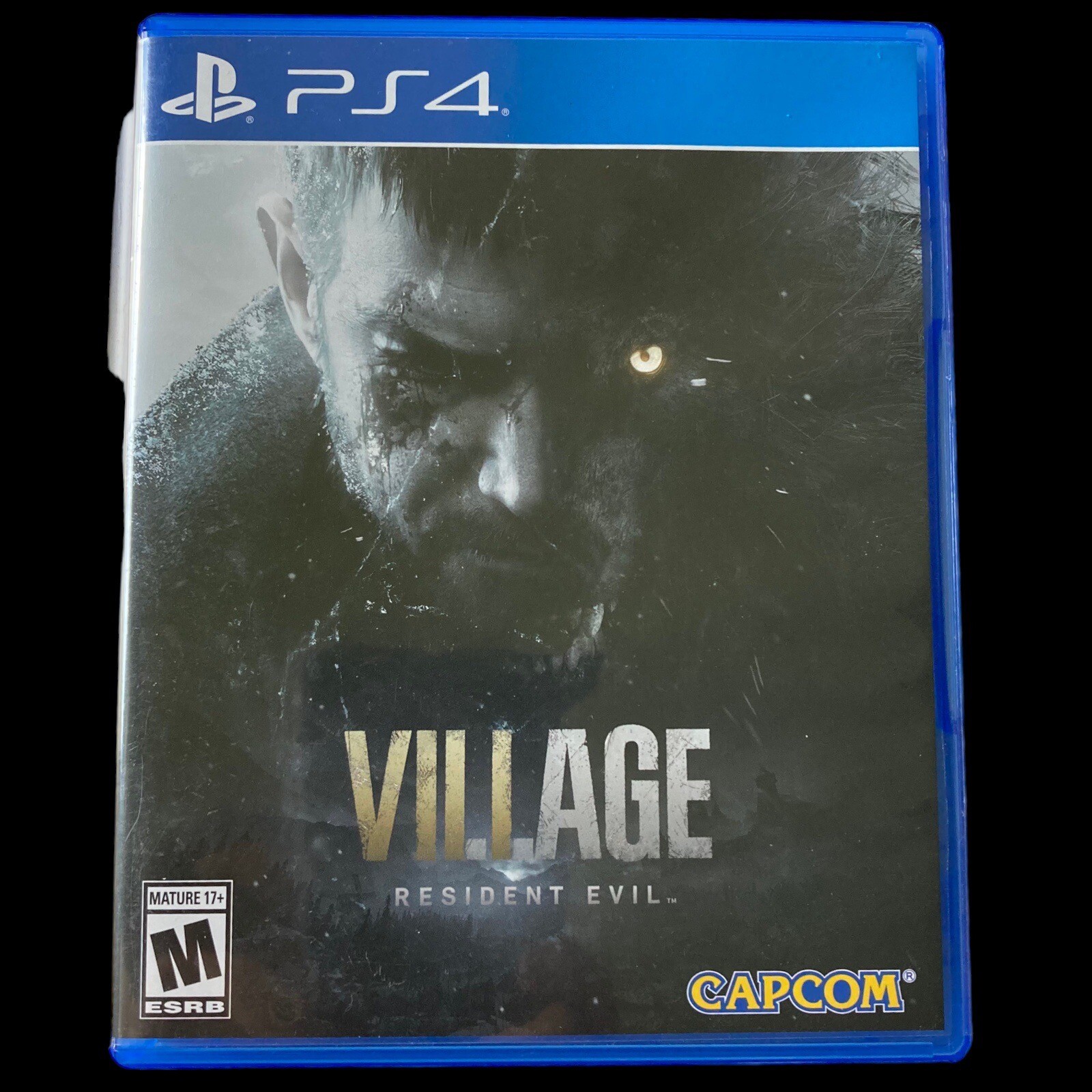 Resident Evil Village PS4 Video Game Rated M Mature 17+ Survival Horror EUC