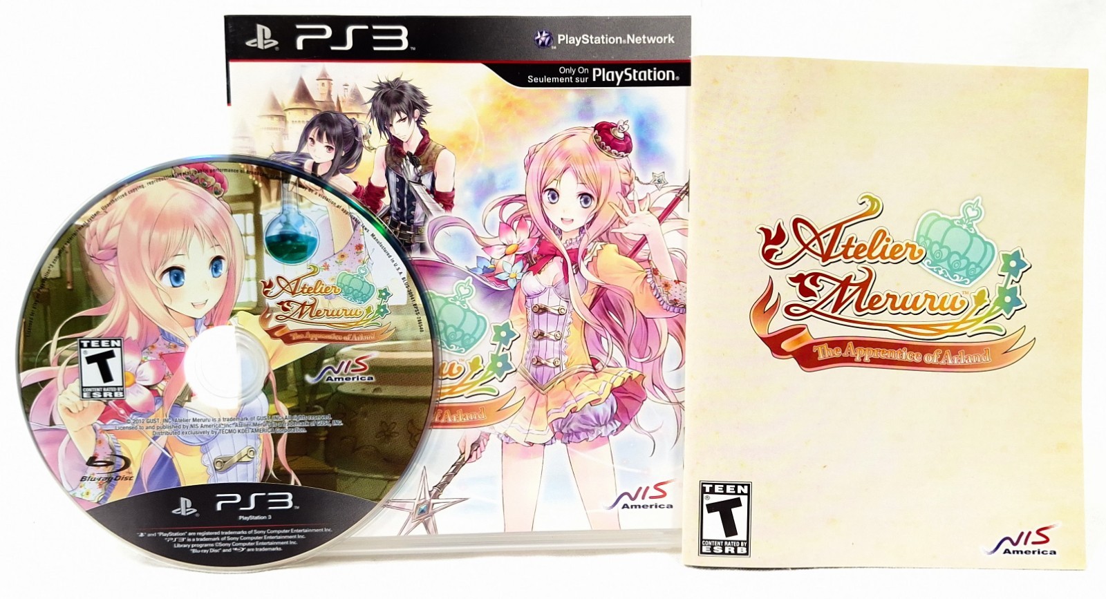 Atelier Meruru The Apprentice of Arland (Sony PlayStation 3 PS3, 2012) CIB 19957