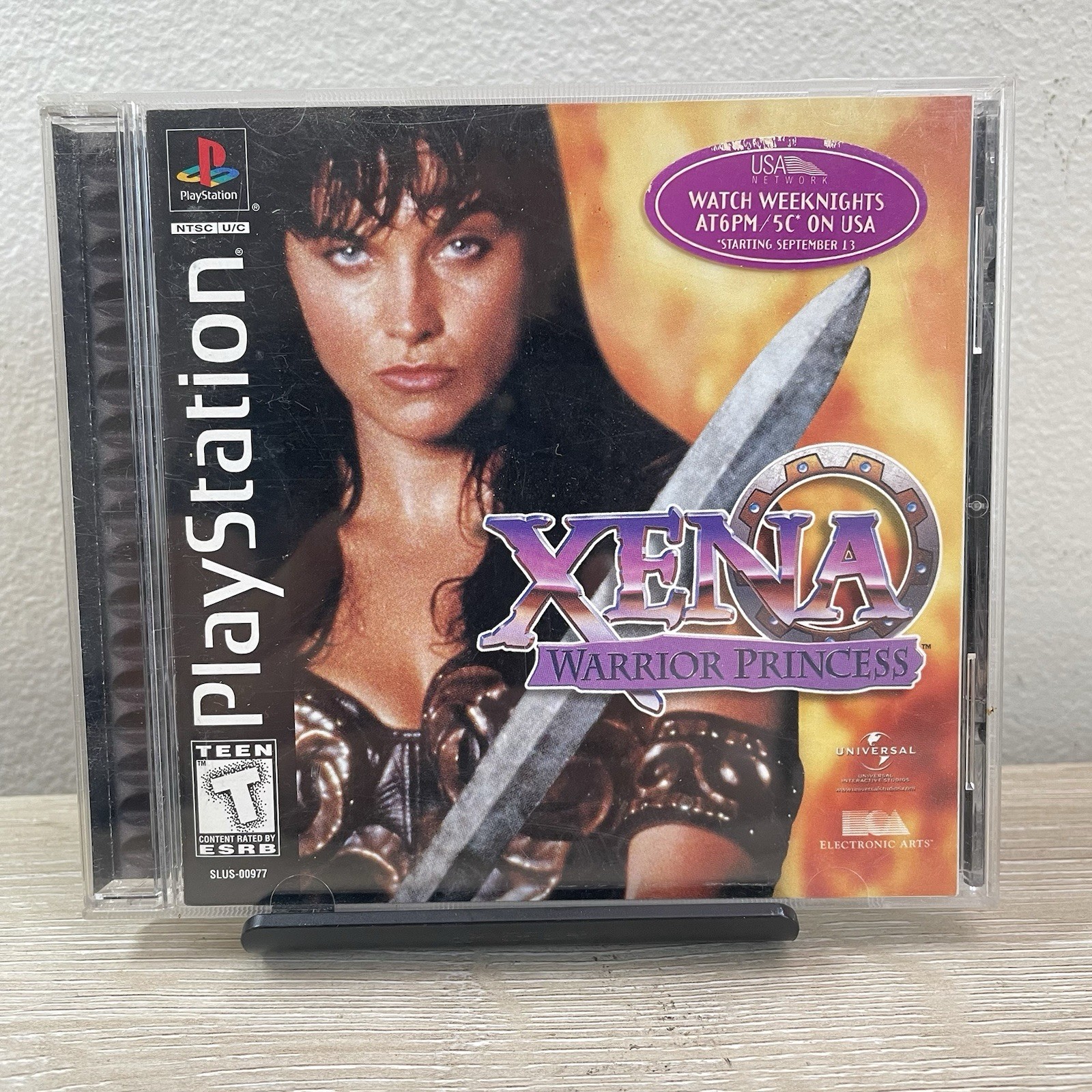 Xena: Warrior Princess Sony PlayStation PS1 Cib Complete Tested Working