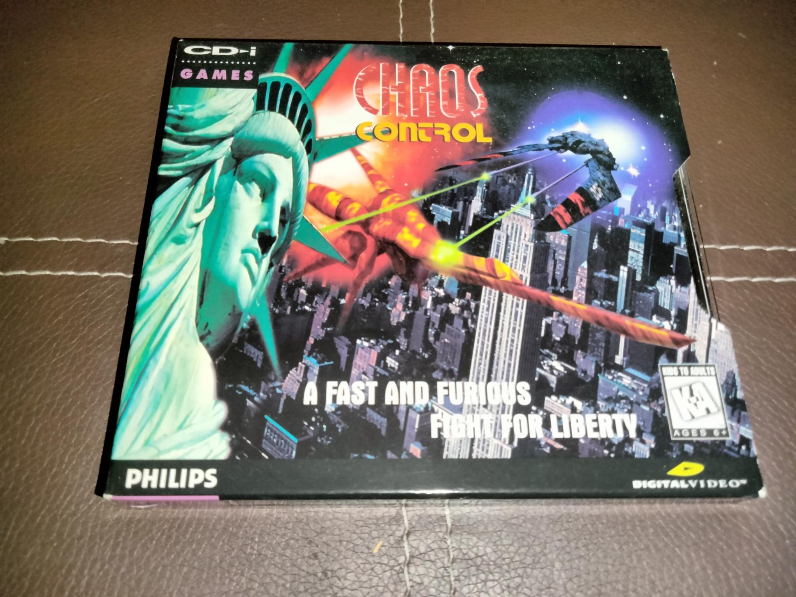 CHAOS CONTROL – PHILIPS CD-i – MINT CONDITION!