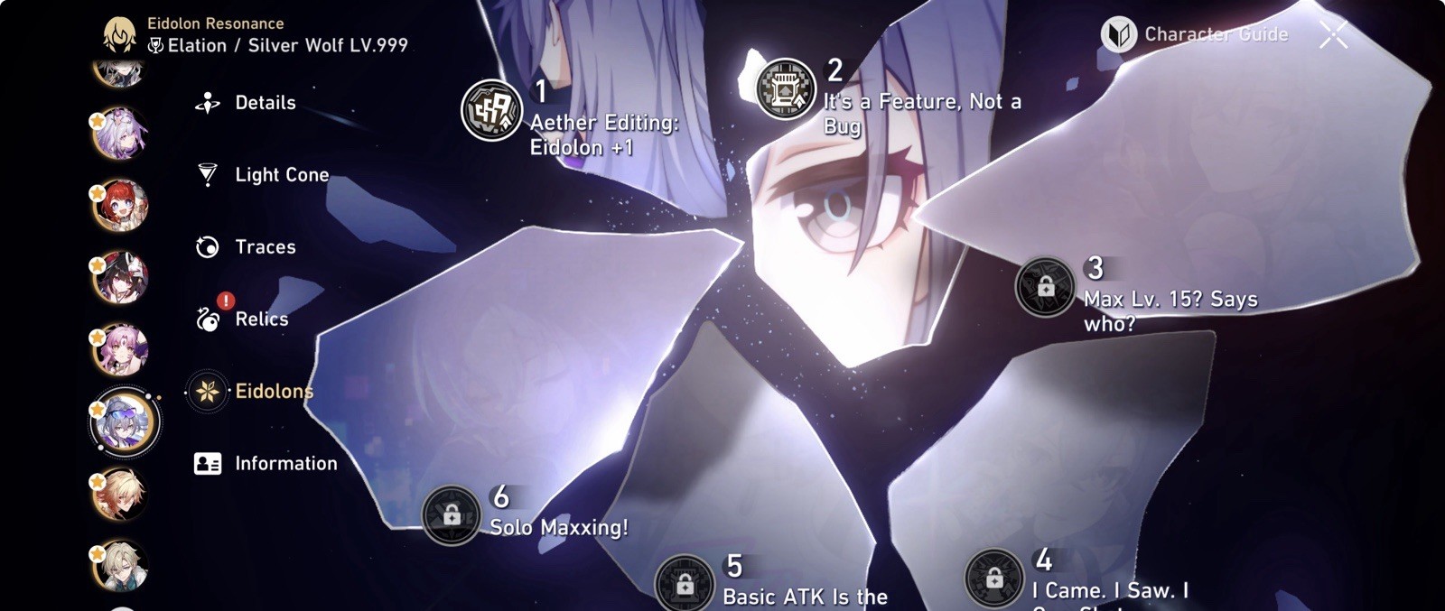 HSR Account NA Whale 3 e6s (price is negotiable)