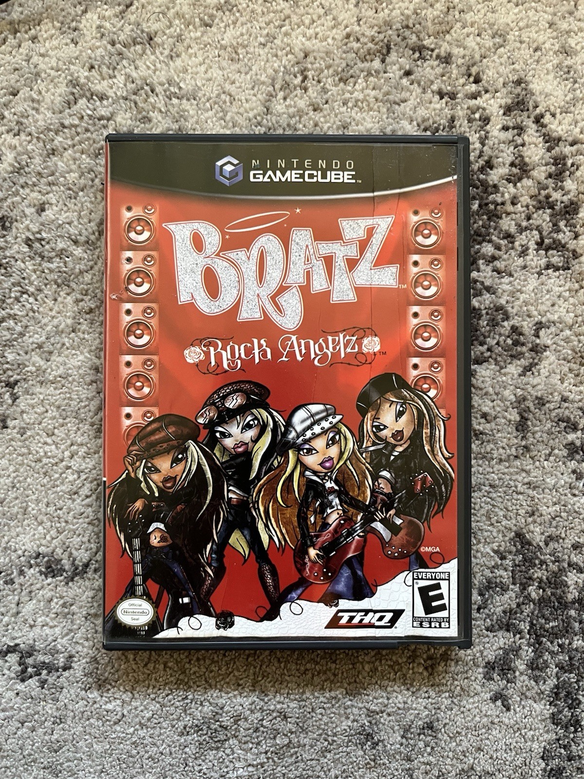 Bratz Rock Angelz Nintendo GameCube Complete CIB Authentic 2005