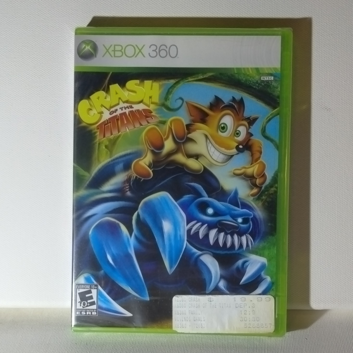 Vivendi Crash of the Titans Crash Bandicoot Xbox 360 Action E10+ NTSC-U/C