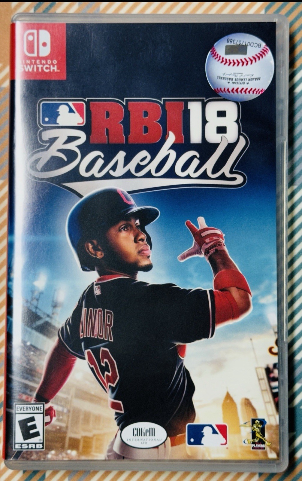 R.B.I. Baseball 18 (Nintendo Switch, 2018) With Case Tested/Works Fast Shipping