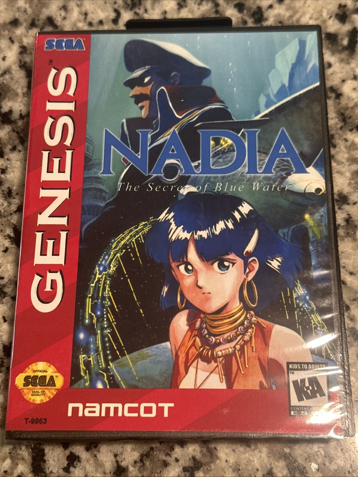 Nadia The Secret of Blue Water – RPG Game & Case For Sega Mega Drive Genesis