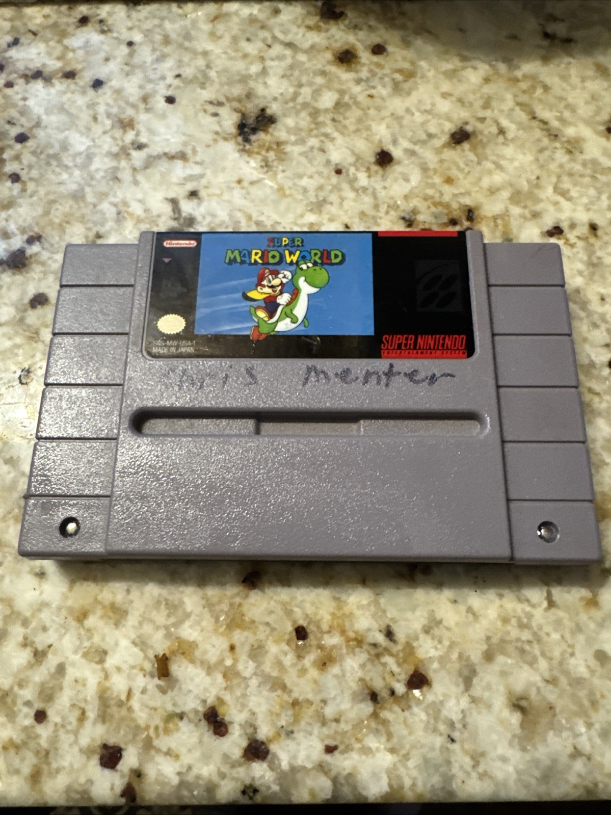 Super Mario World Super Nintendo 1991. Authentic And Working