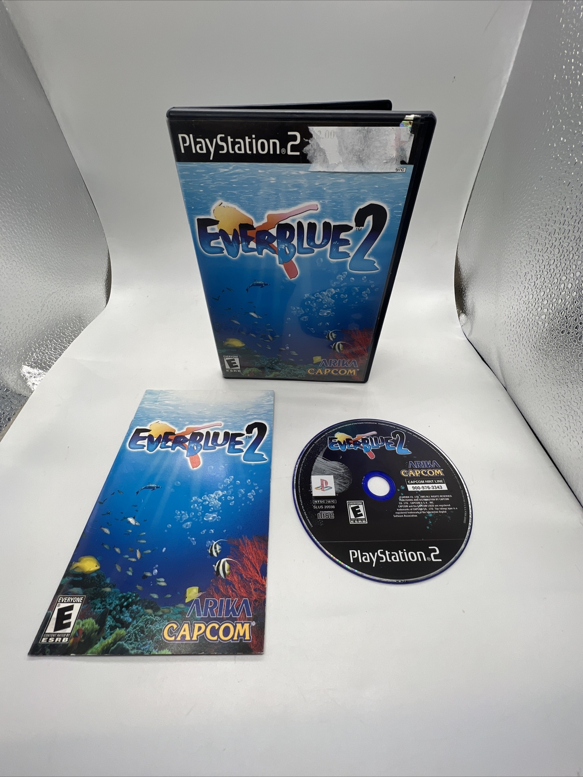 Everblue 2 PS2 (Sony PlayStation 2, 2003) Complete