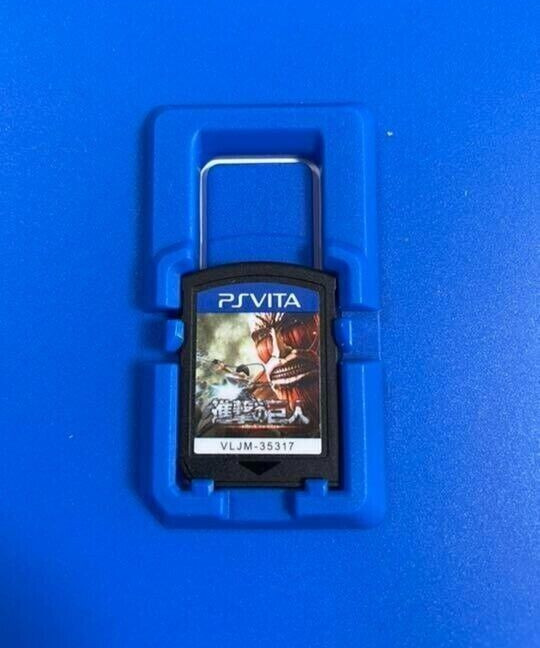 Lot 2 PS Vita Attack on Titan 1 & 2 set Japan Version PlayStation Vita PSV