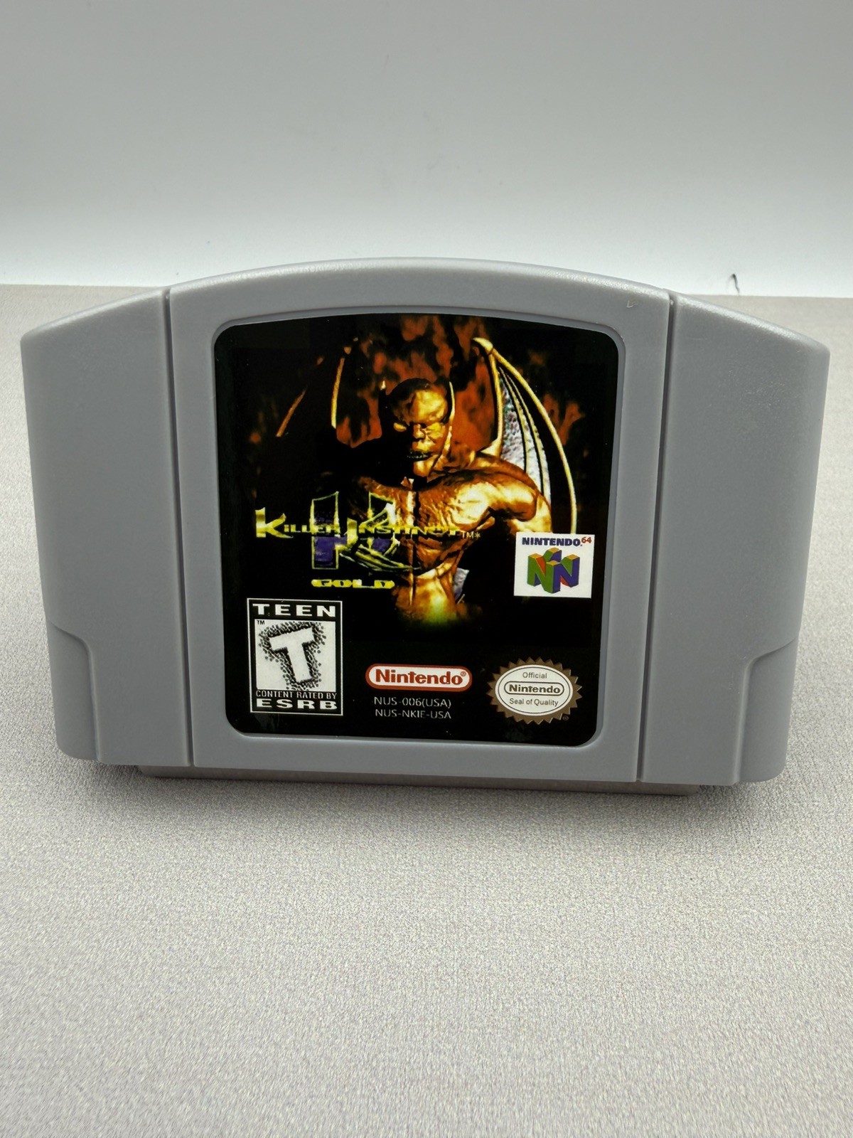 Killer Instinct Gold For Nintendo 64 N64 USA Version