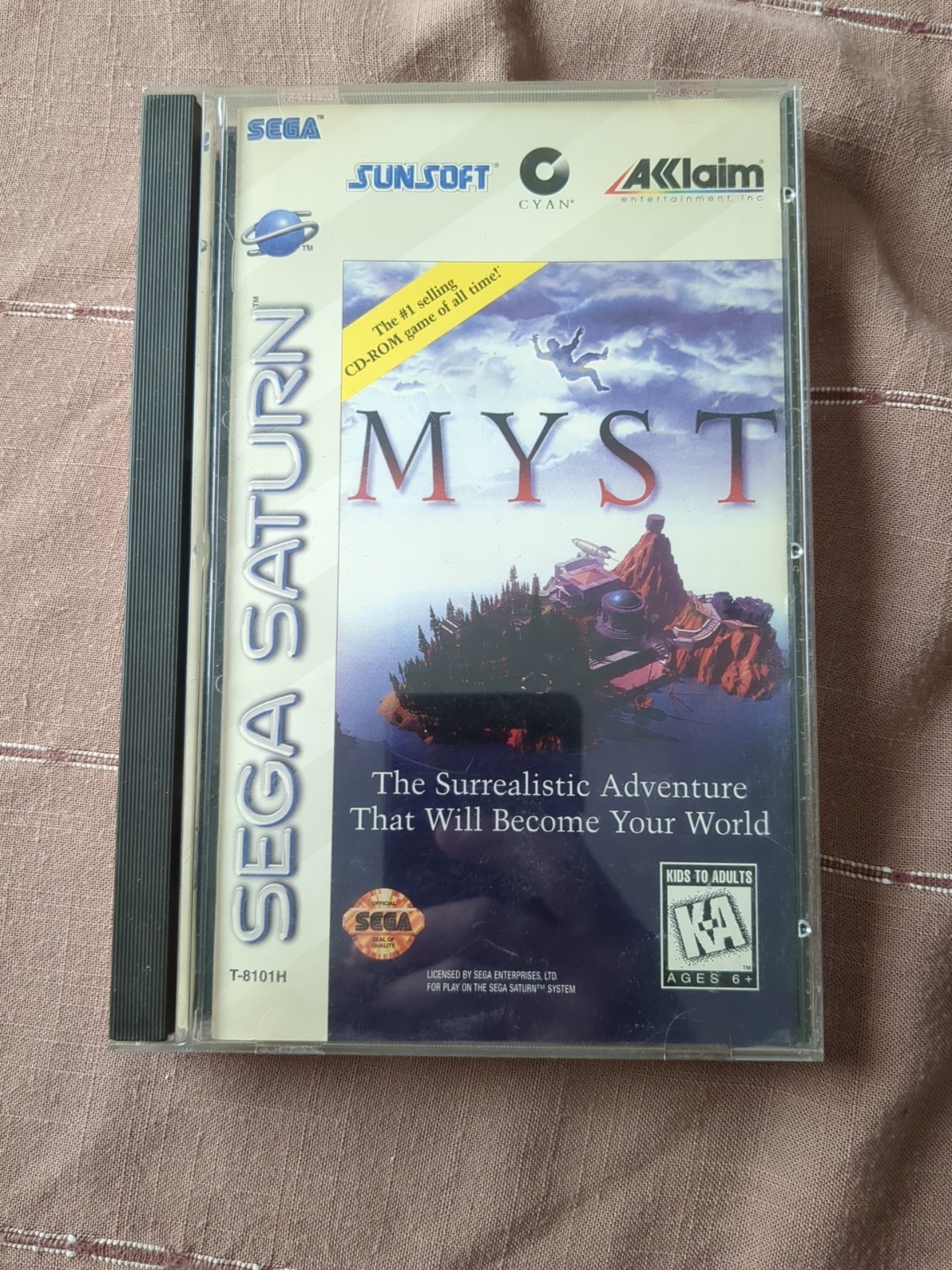 Myst Sega Saturn CIB With Registration Card