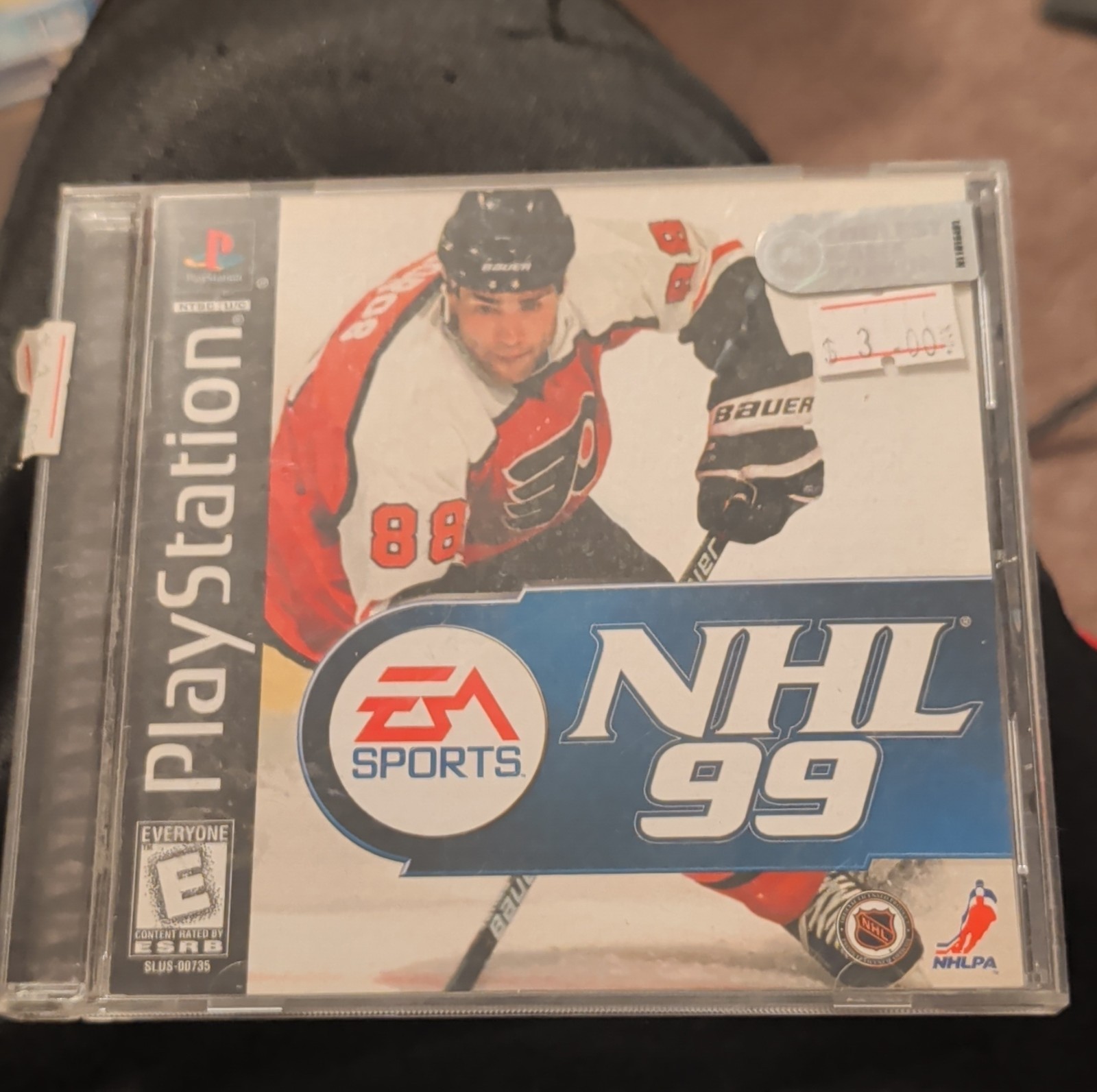 EA Sports NHL 99 PS1 NTSC-U/C 1998 Manual Case NHL Hockey Series