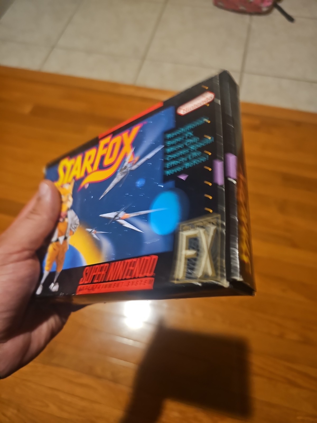 Star Fox Super Nintendo Game Very Good Condition Collectible Super FX Manual Box