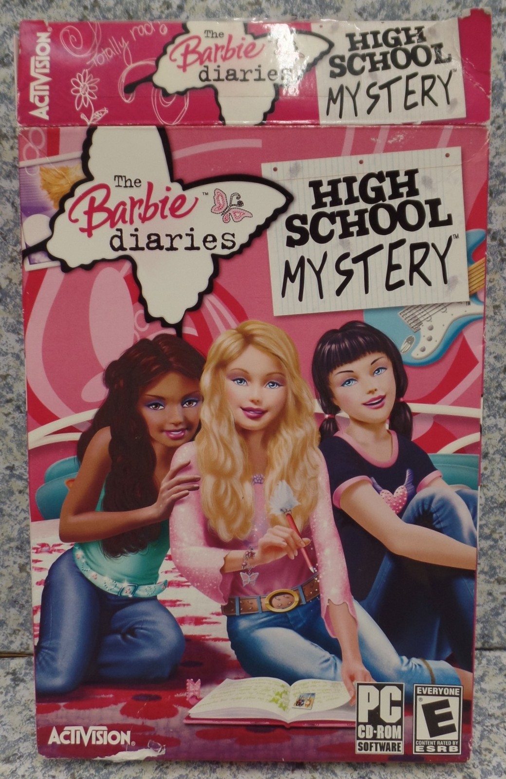 Video Game PC The Barbie Diaries High School Mystery Open Box see pics