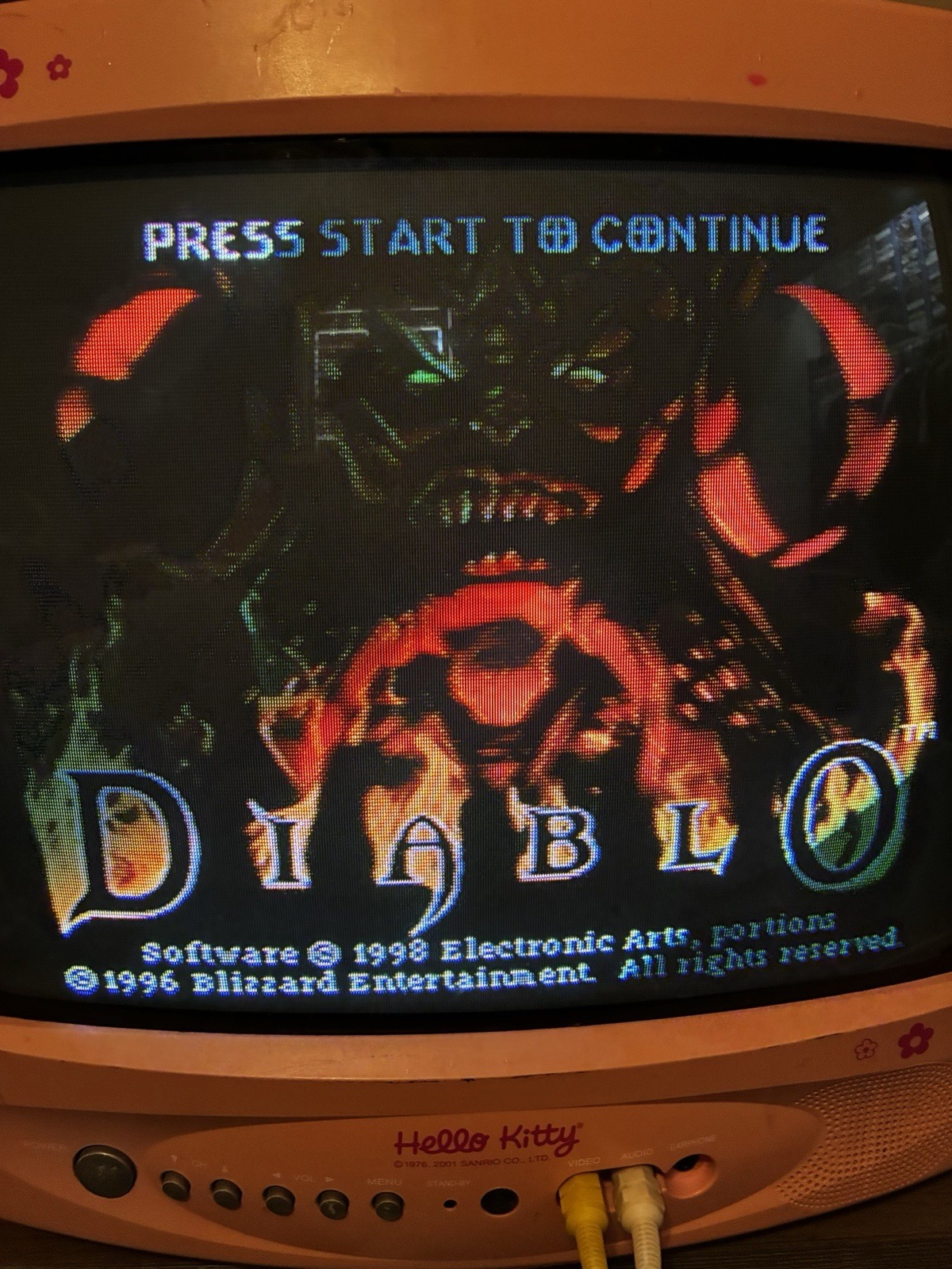 Diablo Sony PlayStation 1 Disc only Tested! with back case