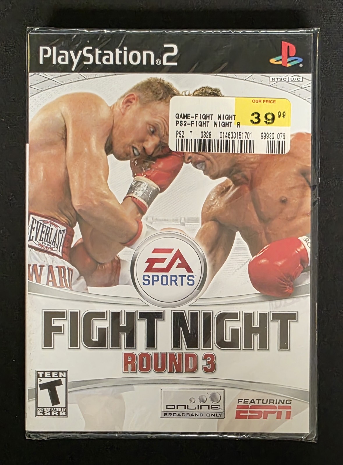 Fight Night Round 3 (Sony PlayStation 2, PS2) Brand New – Factory Sealed