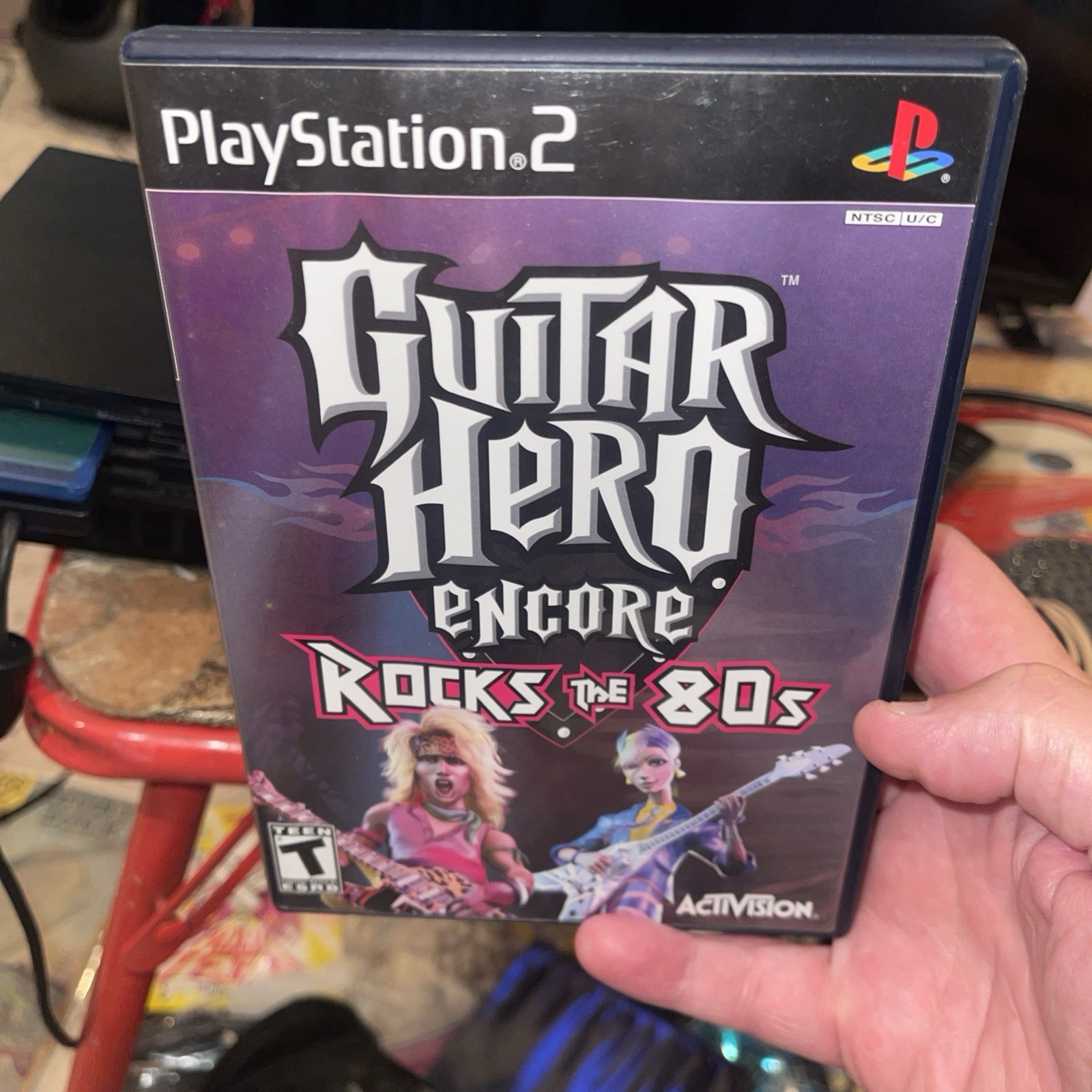 Guitar Hero Encore: Rocks the 80s – Complete In Box CIB – PlayStation 2 PS2