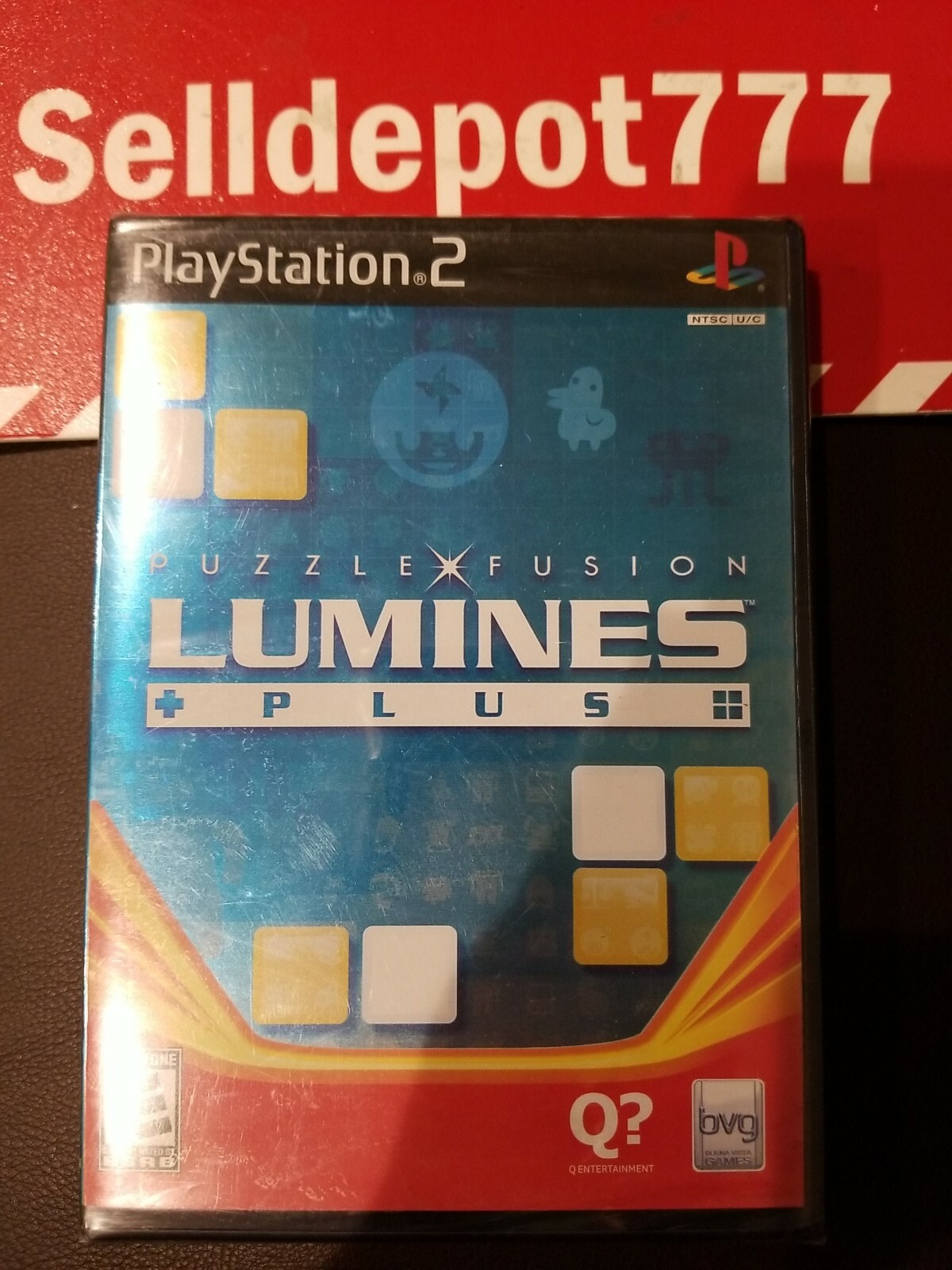 Lumines Plus (Sony PlayStation 2, 2007) Brand New