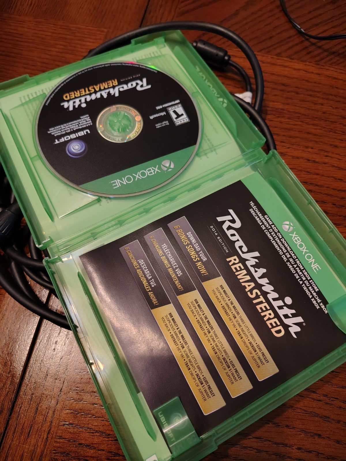 Ubisoft Rocksmith Remastered (Xbox One) 2016 T NTSC-U/C Music Game With Cable