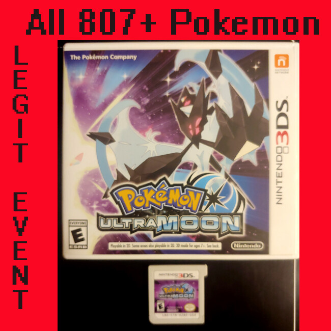 Pokemon Ultra Moon Loaded With 807 Shiny Pokemon & 100+ Legit Event Unlocked